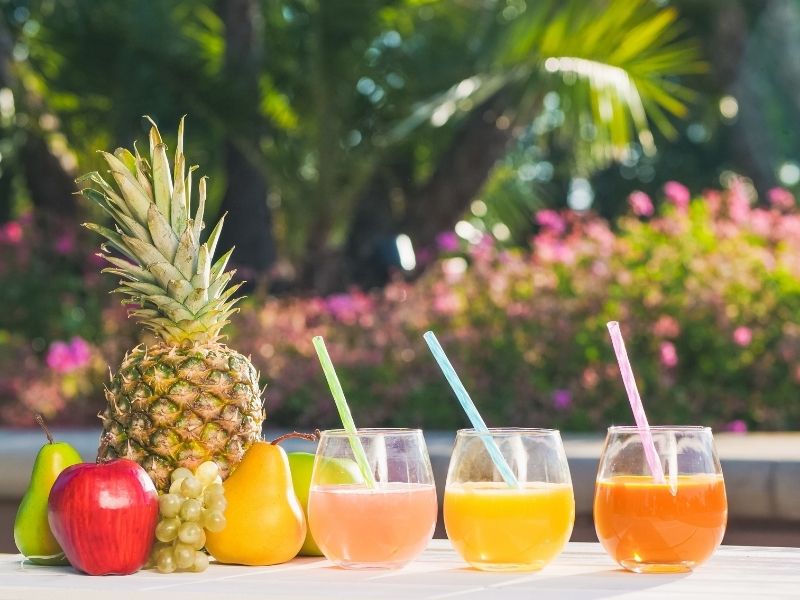 Sorbete de piña: un refresco ligero y saludable para tomar en días de calor