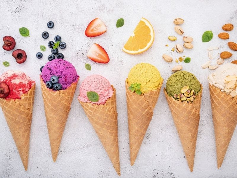 Sándwich de helado de mango y galleta: una sensación entre lo crujiente y lo cremoso