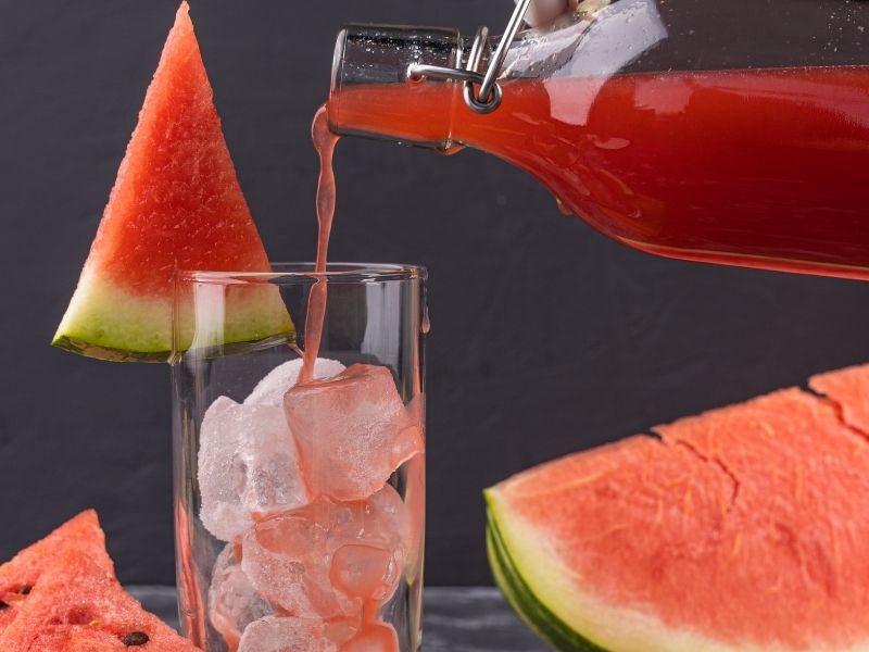 Bebidas refrescantes que puedes hacer con sandía